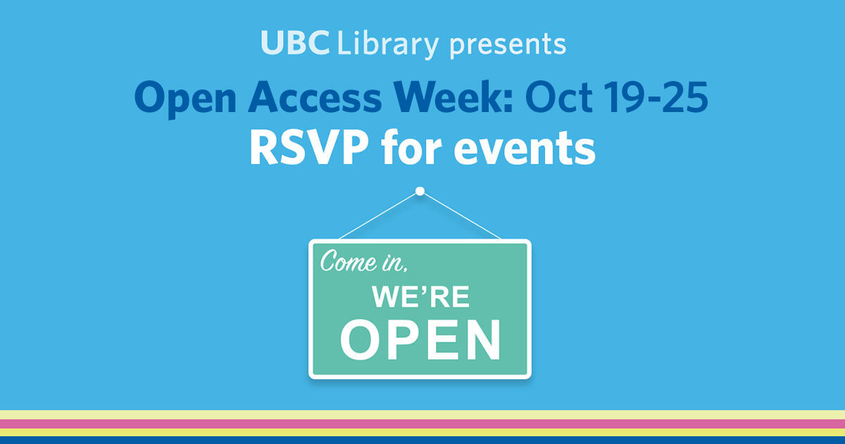 UBC Okanagan Library tweet media