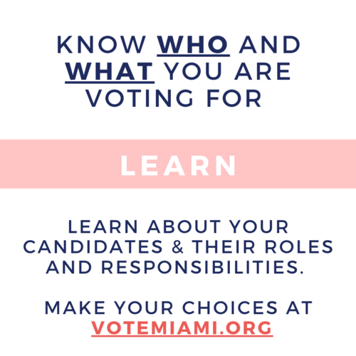 CatalystMiami's tweet photo. It's easier than ever to get informed before you vote. Learn about everything and everyone on your ballot at https://t.co/5E6krXuPJw 😎 You can even request your mail-in ballot there! Let's democratize this election and exercise our power.
#VoteMiami @RadicalPartners https://t.co/mVGhTd8eJf