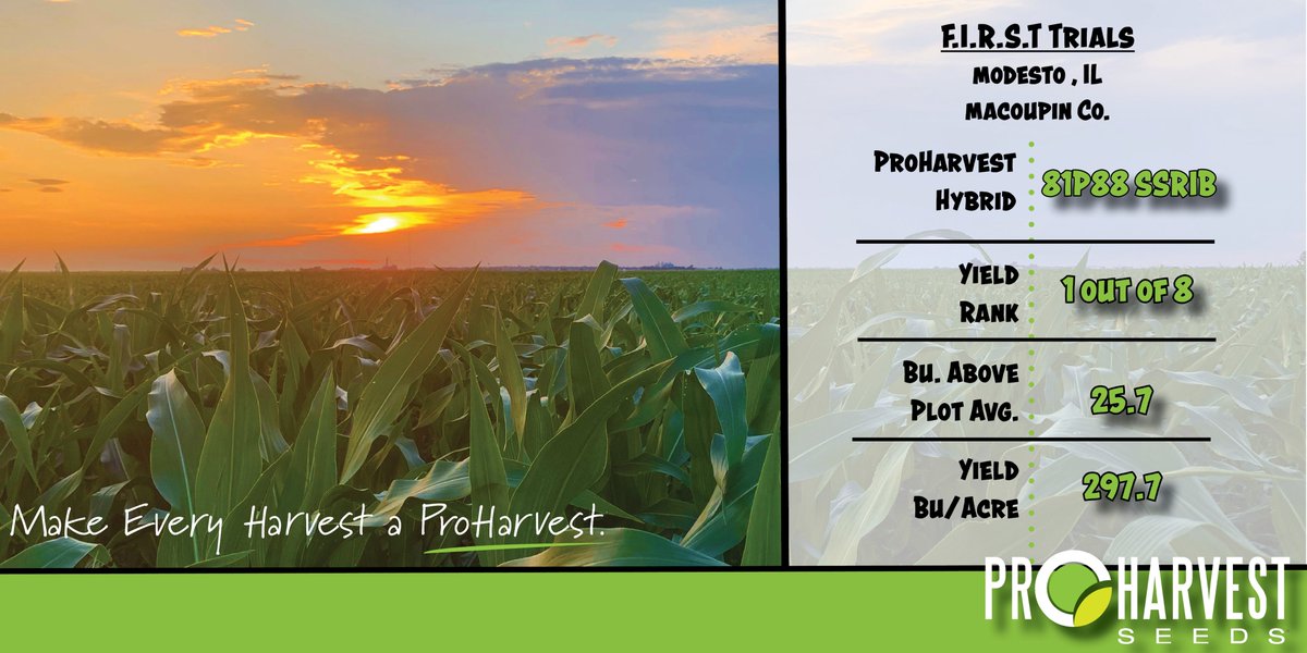 ProHarvestSeeds's tweet photo. Our New 111-Day 81P88 didn't want to miss out on all the fun!

Visit https://t.co/bMdKmJw01A to view complete results! https://t.co/bUwCVlkV4p