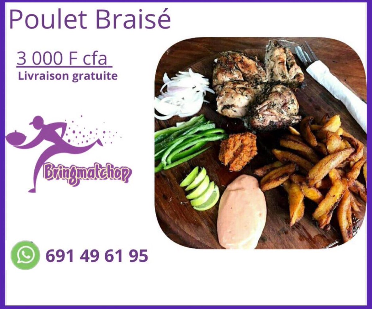 jeanyves199204's tweet photo. #Bringmatchop fait3 confianc3 pour un3 livraison rapid3. 3n. Part3nariat av3c tous l3s r3staurants Yaound3 Douala. Pass3z vos command3s ✌🏼😋
#Km3rconc3pt🇨🇲 https://t.co/1i2FvJ30AY