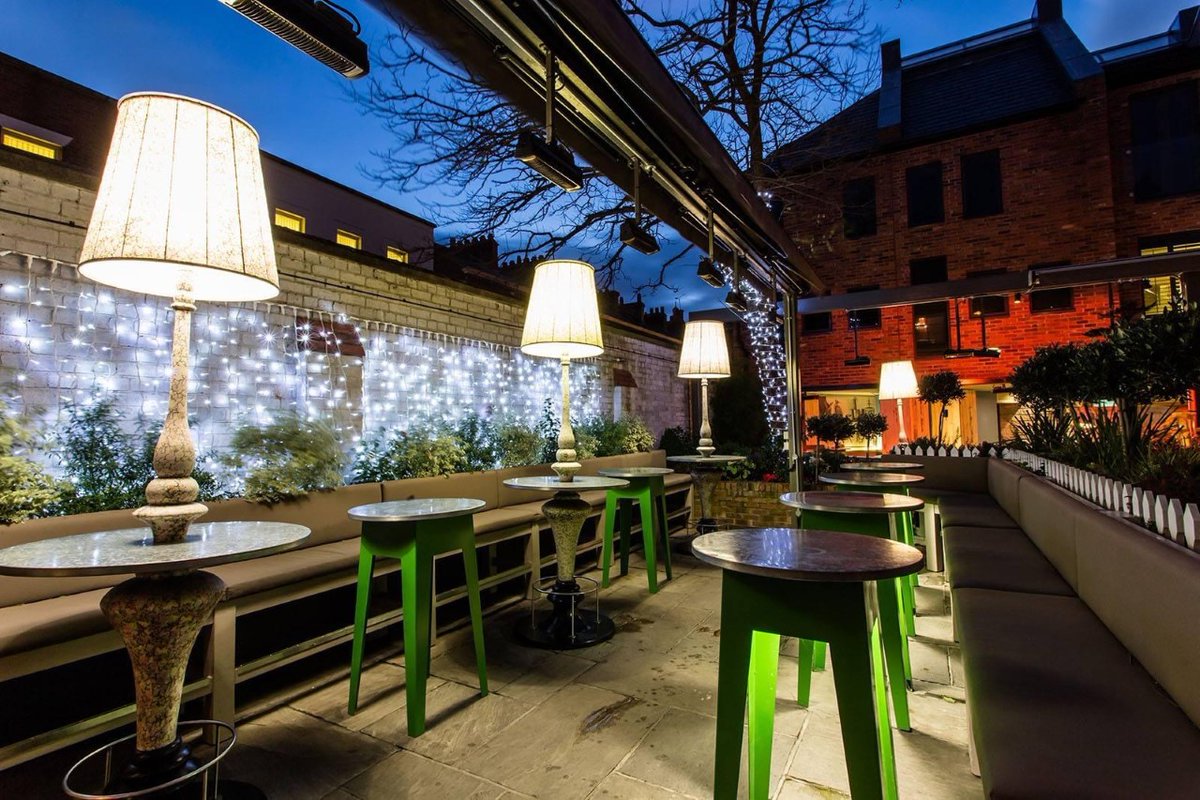 Crisp autumnal vibes in the garden...bring some cosy knitwear and we'll light the fires