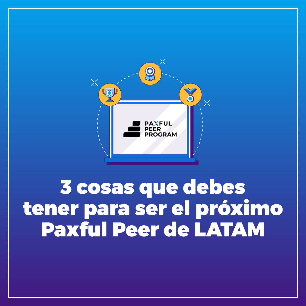 paxful_LATAM's tweet photo. ¿Tienes lo que se necesita para que seas parte del #PeerProgramLATAM? ¡Entonces, bienvenido al club! 👊🏼 Postúlate ahora y sé parte de la comunidad de emprendimiento de Paxful 💪🏼 https://t.co/IfClsz6pjA

#PaxfulPeerProgram #PaxfulPeer #PeerLATAM https://t.co/HPZTlR5W0E