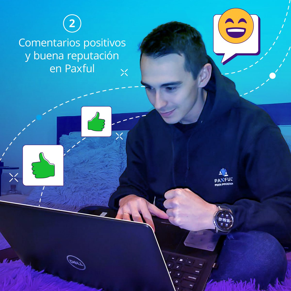 paxful_LATAM's tweet photo. ¿Tienes lo que se necesita para que seas parte del #PeerProgramLATAM? ¡Entonces, bienvenido al club! 👊🏼 Postúlate ahora y sé parte de la comunidad de emprendimiento de Paxful 💪🏼 https://t.co/IfClsz6pjA

#PaxfulPeerProgram #PaxfulPeer #PeerLATAM https://t.co/HPZTlR5W0E