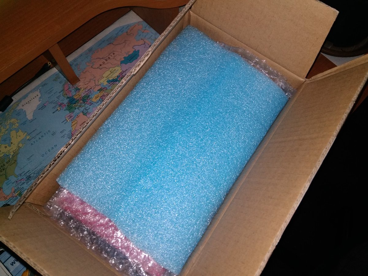 Nefere On Twitter She S Here The Box Is Protected Decently With Foam And Bubble Wrap 1 Layer As For A Chinese Seller Looks Like It S Genuine Chinese Import Https T Co Owdzv12fwj