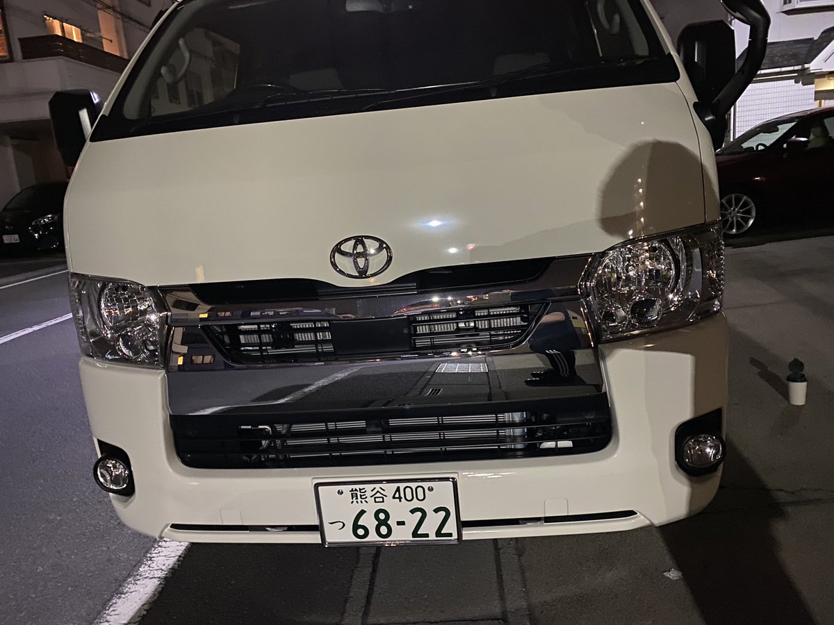 ケン坊 ハイエース新車 5億mt納車