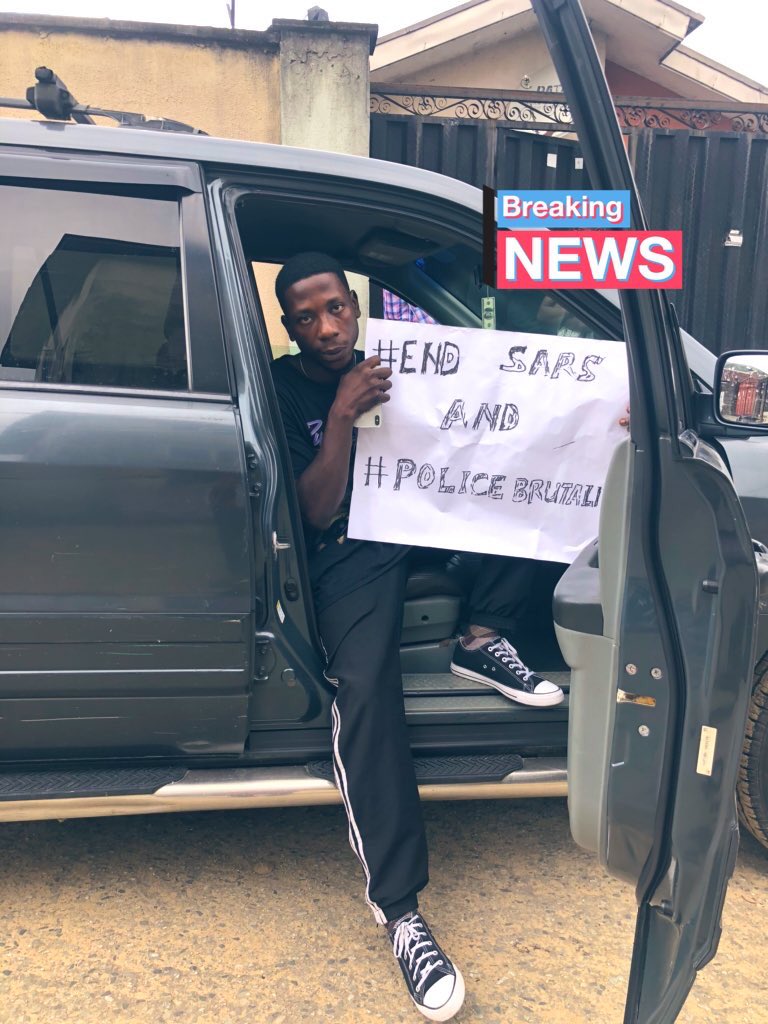 nengz10's tweet photo. @burnaboy Sars abi swat still dey groove for ph. Saw them today #PhEndSARSProtest  #EndPoliceBrutalityinNigeria #EndSWATInNigeriaNow https://t.co/WmMUcfGzng