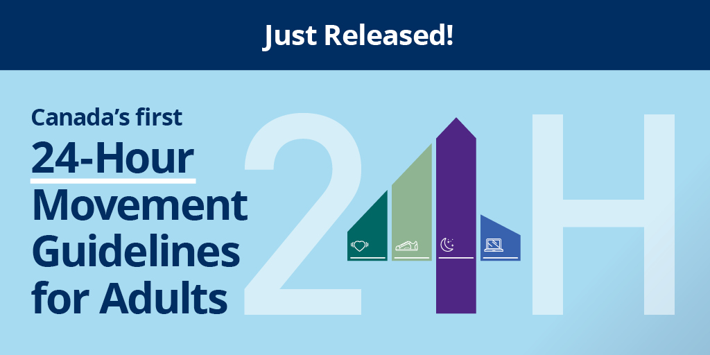 EverActiveAB's tweet photo. Create a healthy and active day. Canada’s first ever 24-Hour Movement Guidelines for Adults. The guidelines provide clear direction on what a healthy 24 hours looks like. #liveactiveyeg #activecity

https://t.co/aIZEVI1jjk https://t.co/PnZyPe7wdO