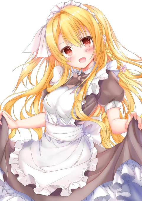 #ゆずソフト #天色アイルノーツ
#シャーリィ
メイド服シャーリィ尊い(*'ω`*) 