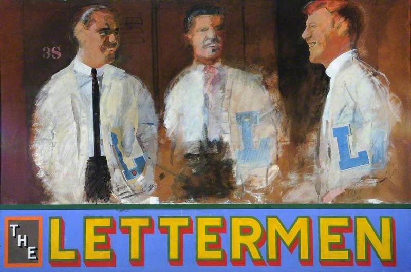 HertfordMuseum's tweet photo. We've been able to bring this outstanding painting by Peter Blake to Hertford all the way from @HullFerens thanks to the support of The Weston Loan Programme @artfund, find out more: https://t.co/ay7JPSZyL8 #DANAD #MardenHill Don't forget we're open this Sunday 12.30-4pm! 2/2 https://t.co/QGgqLzRicm