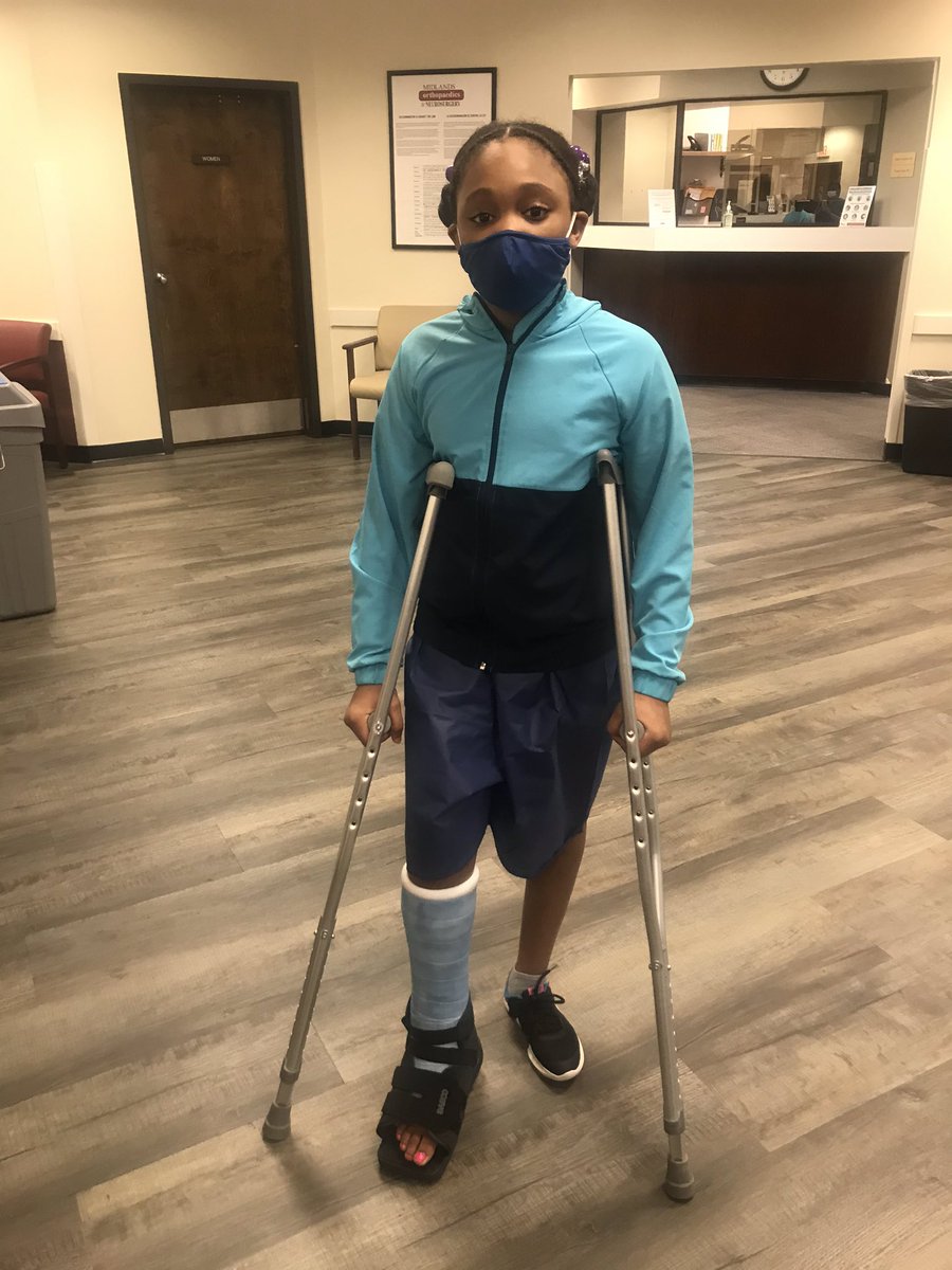 My sweet baby Miss Peyton broke her foot and still make it to class on time today . Hooray for my future fire fighter <a href="/RichlandTwo/">Richland School District Two</a> <a href="/RCE_SAiL/">@RCE_SAiL</a>