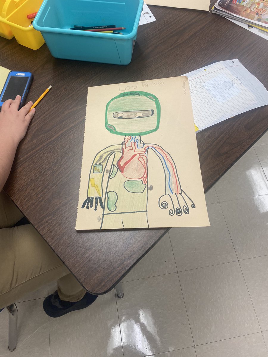 7thWilliamson's tweet photo. Biomedical Engineering lesson: Frankenstein’s Monster.  Some very create mad scientists in 7th grade ELAR #AldineAnywhere #PanthersMakeItMatter https://t.co/GkyLBvI4bk