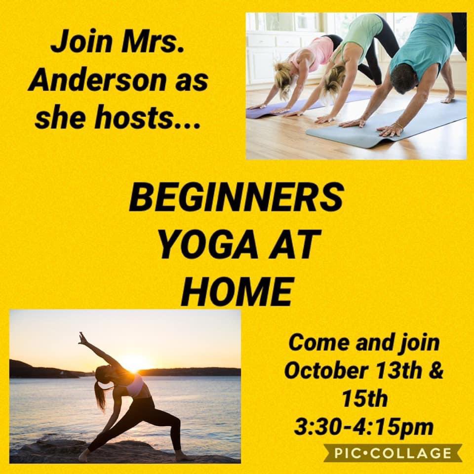 SH_BandandGuard's tweet image. Join Mrs. Anderson one more time for yoga!! Today at 3:30! 

Link to the session can be found here: shhsasb.weebly.com/homecoming-202… 

Thank you, Mrs. Anderson for hosting!!