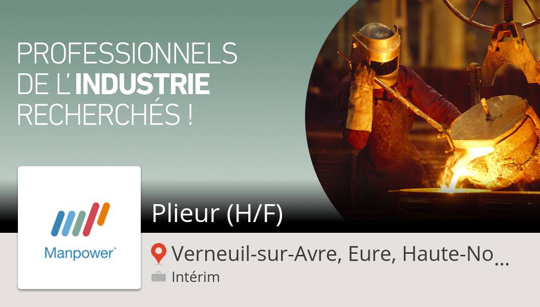 DOURDAIN74's tweet photo. Nouvelle offre de #job chez #ManpowerFrance Verneuil-sur-Avre, Eure, Haute-Norman...! Plieur (H/F) https://t.co/mKdkT0MlQ9 https://t.co/AGJlEcxadP