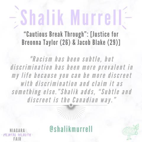 NiagaraMHF's tweet photo. “Cautious Break Through” — Shalik Murrell. 💜 https://t.co/9zYxwUV8Kw