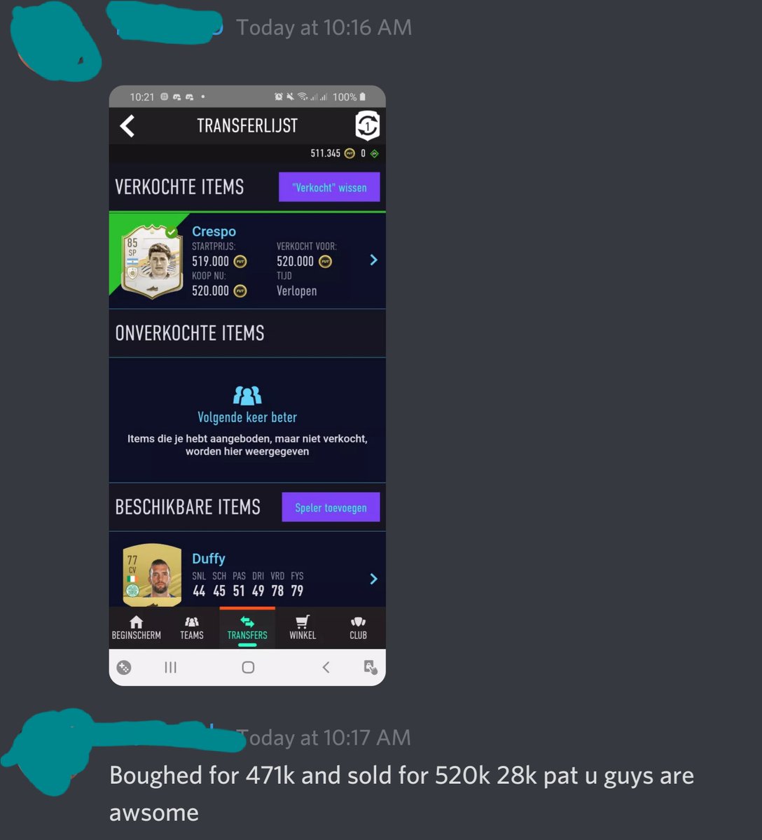 FutMace's tweet photo. Just a little feedback on #ProjectTherium in #IconHQ
One thing we love to brag about is our price consistency on all consoles. Coming from PC FIFA myself, its easy to get shafted on trading knowledge as the prices and market are so different. Not with Therium.
PS blue/PC orange https://t.co/68ycPkqwlQ