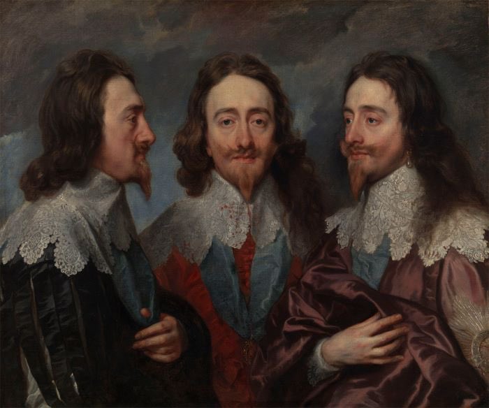 Mon_Heritage's tweet photo. Why does Charles l have three heads in Van Dyck’s Triple Portrait? Find out more information about this &amp; other paintings in our online Art History course starting this #HistoricHalfTerm Course fee £40. Book online at https://t.co/q8D2aVjuXM 
Image ©Royal Collection Trust https://t.co/mM9ij5I57Q
