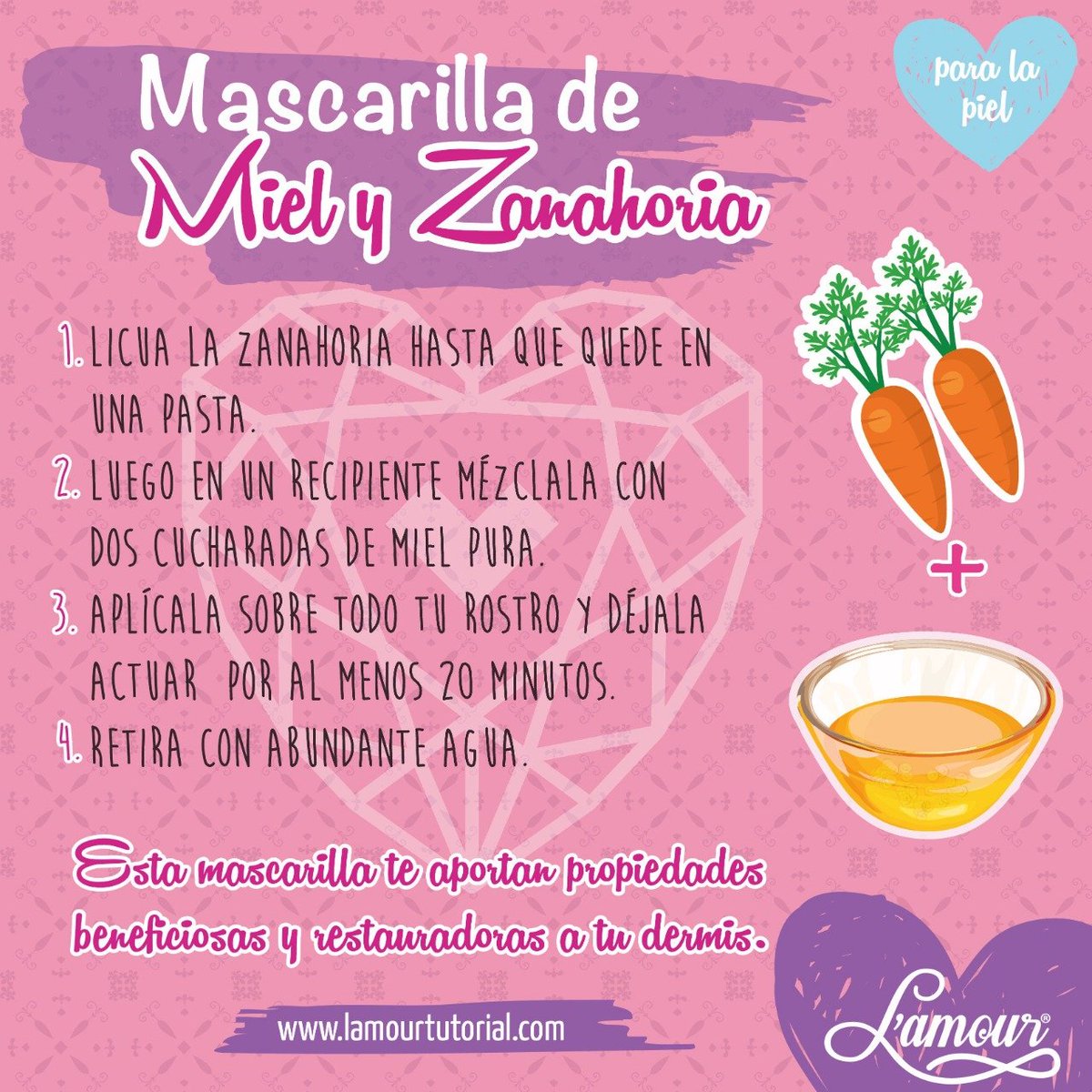 Espectacular mascarilla fácil de hacer para que le des un respiro a la piel de tu rostro
