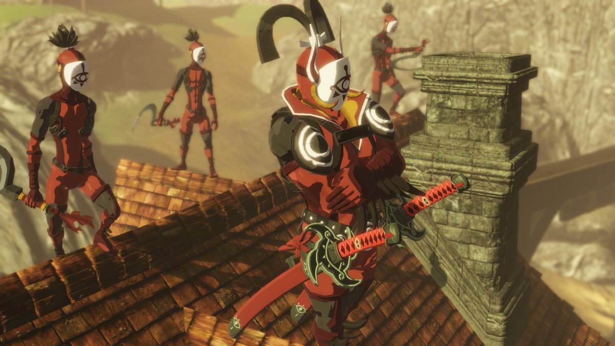 NintendoAmerica's tweet photo. It looks like this new figure leads the Yiga clan in Master Kohga’s stead? The chief must be busy with “important matters” (AKA napping). #HyruleWarriors #Zelda https://t.co/soVs2hUeG1