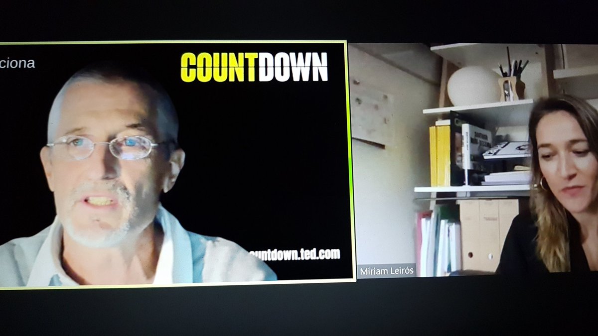 future_spain's tweet photo. Y aqui está @MiriamLeiros contando a @FernandoVallada como fué nuestro comienzo
#JoinTheCountDown https://t.co/FBXKTgpj5y