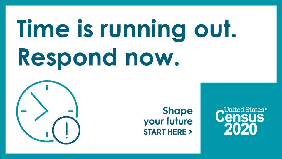 SLCgov's tweet photo. The #2020Census is ending soon, make sure you're counted! Stop by Library Square TODAY between Noon - 6 p.m. at 210 E. 400 S. in #SLC to complete the #Census &amp; #RegisterToVote or visit https://t.co/YggHoJHoaJ &amp; https://t.co/e3fJEFvmoA. The deadline to register to #vote is 10/23. https://t.co/6DPpzacm0J