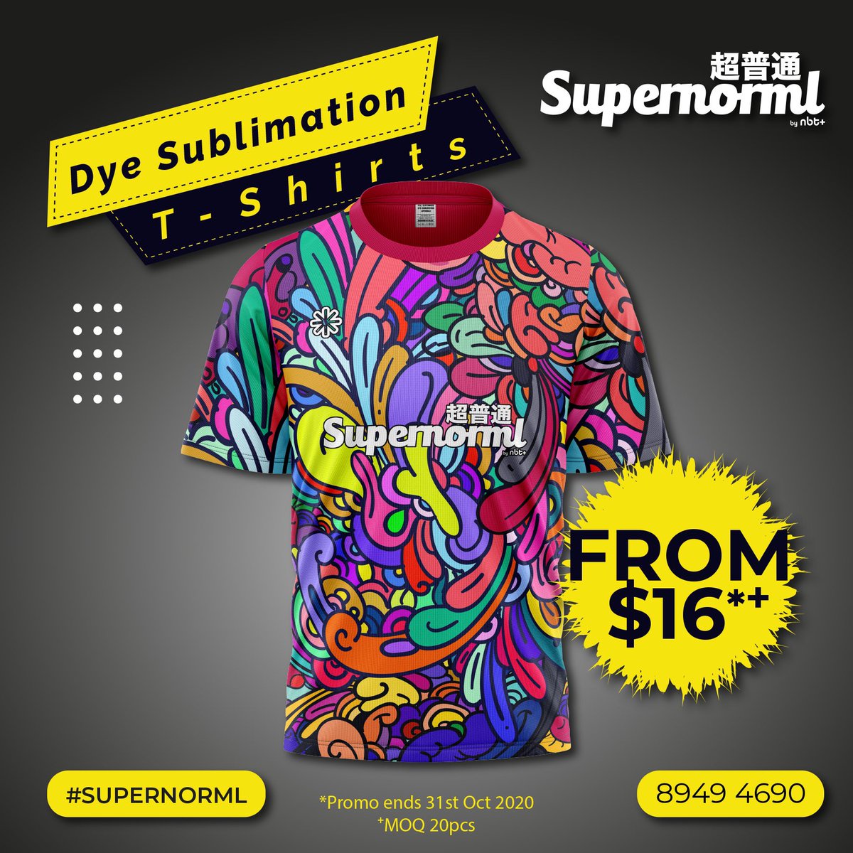 NBTPlus's tweet photo. You Are What You Wear!

Dye Sublimation is perfect for anyone wishing to have totally unique corporate, team, group and leisure wear. 

The advantages over other processes, allows you to embed customised logos, designs and colours all within one piece of material. https://t.co/heEGHZvqF4