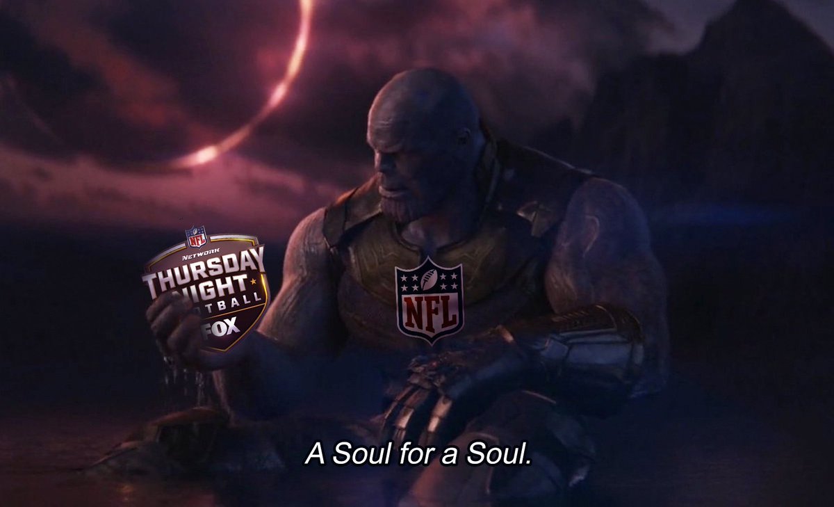NFLMemes's tweet photo. When we had Tuesday Night Football this week, but now we have no Thursday Night Football... https://t.co/f7AszKfrJG