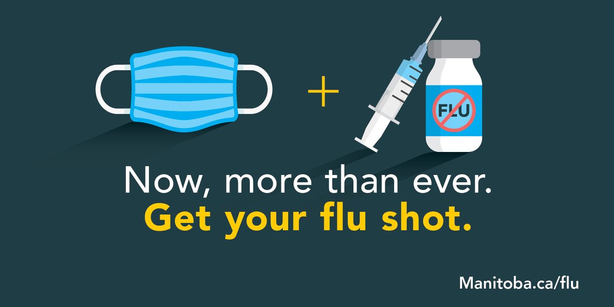 Province Launches New Flu Vaccination Campaign, Encourages Manitobans to `Add A Layer This Fall' to Prepare for Challenging Flu Season bit.ly/3lUjdkT