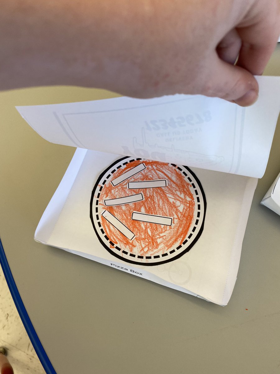 MsDaniellePrek's tweet image. We made delivery boxes today with pizza to learn about delivery drivers! #communityhelpersweek #projectbefore #pizza