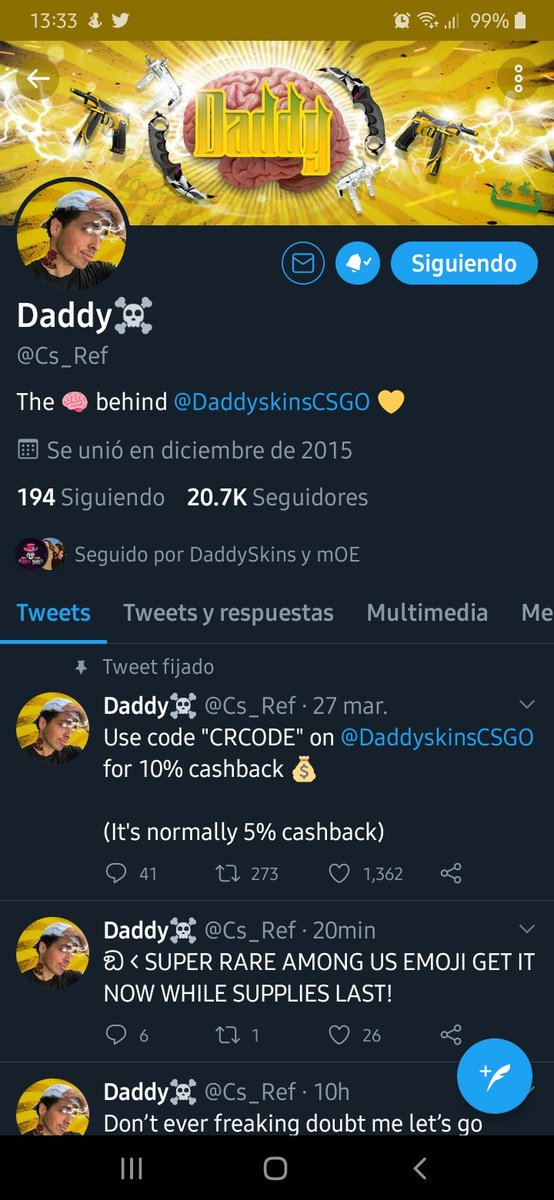 bybrayan42's tweet photo. @DaddyskinsCSGO @Cs_Ref https://t.co/lNbBlt1dHO