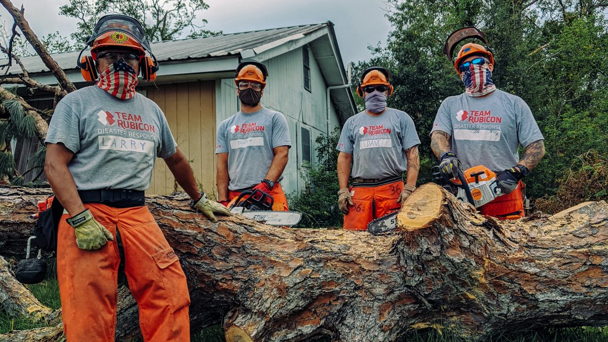 TeamRubicon's tweet photo. Laura.
Sally.
Delta.
Zeta.
Help us continue to serve residents along the Gulf Coast who have been impacted by 2020's devastating hurricane season by donating today: https://t.co/6oJacn8jlY https://t.co/WcVB8IdIDy