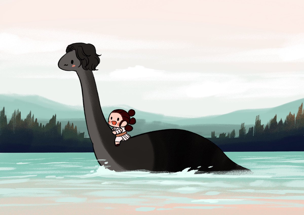 Reylo  #monstoberDay 12 - Loch Ness Monster