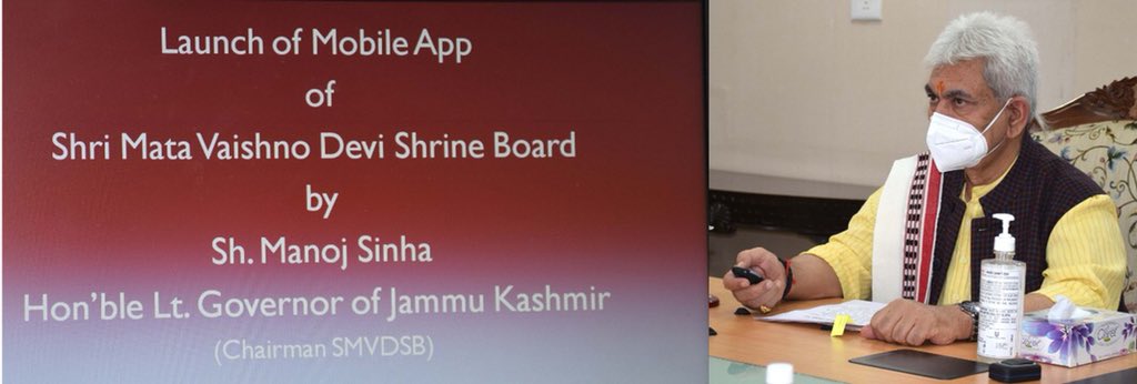 Reasi links (@reasilinks) on Twitter photo LG <a href="/manojsinha_/">Manoj Sinha</a> launches ‘Shri Mata Vaishno Devi Mobile App’ for the devotees. Single app to integrate a host of services. #ShriMataVaishnoDeviJi #LiveDarshanApp LG <a href="/manojsinha_/">Manoj Sinha</a> launches ‘Shri Mata Vaishno Devi Mobile App’ for the devotees. Single app to integrate a host of services. #ShriMataVaishnoDeviJi #LiveDarshanApp