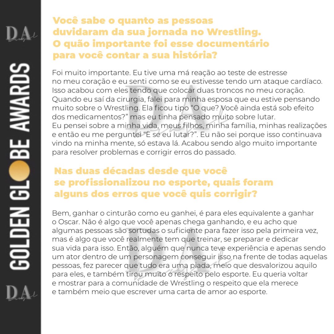 DavidArquetteBR's tweet photo. 🤼‍♂️ O que fazer após sofrer um ataque cardíaco? @DavidArquette responde: Virar wrestler profissional.

Em uma entrevista para o @goldenglobes, David conta o por quê decidiu investir na carreira de lutador profissional.
#YCKDA 

via https://t.co/ACJZVBdUEi https://t.co/De9H7JMqQb