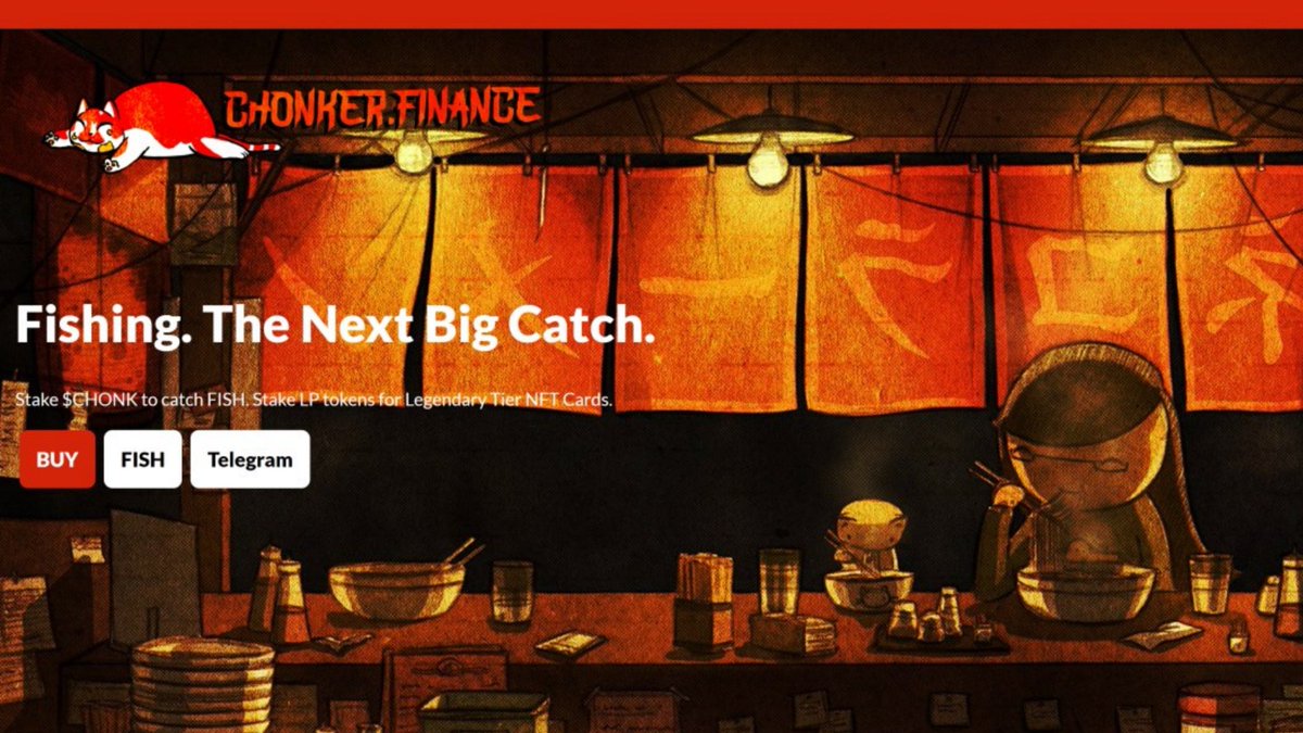 ChonkerFinance's tweet photo. Early preview of FISHING which will scheduled to go live by the end of this week. Don't miss out on the next big catch.  $NFT $CHONK $DEFI https://t.co/NeNR6q8CrN