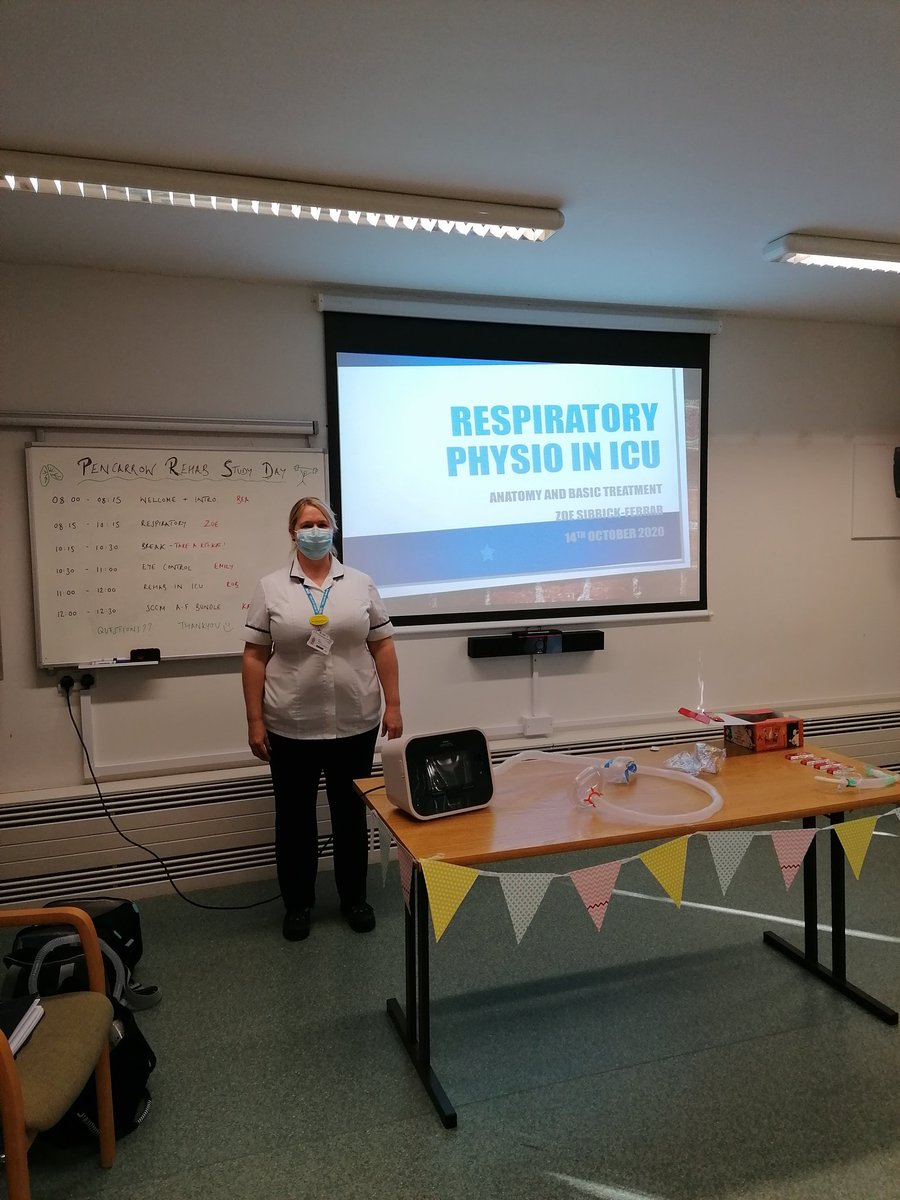 beabeerx's tweet photo. A big thankyouu also to @physio_rob @TantamKate and Zoe for teaching on #TeamPencarrow Rehab study day! #1BigTeam #teamworkmakesthedreamwork @UHP_NHS https://t.co/sb72YNdxMR