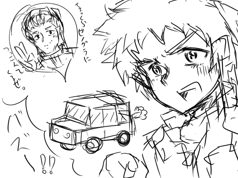 今日ゾイドワイルドゼロ最終回だなって 思いながら落書きしてたらこうなった バズ Deenの漫画