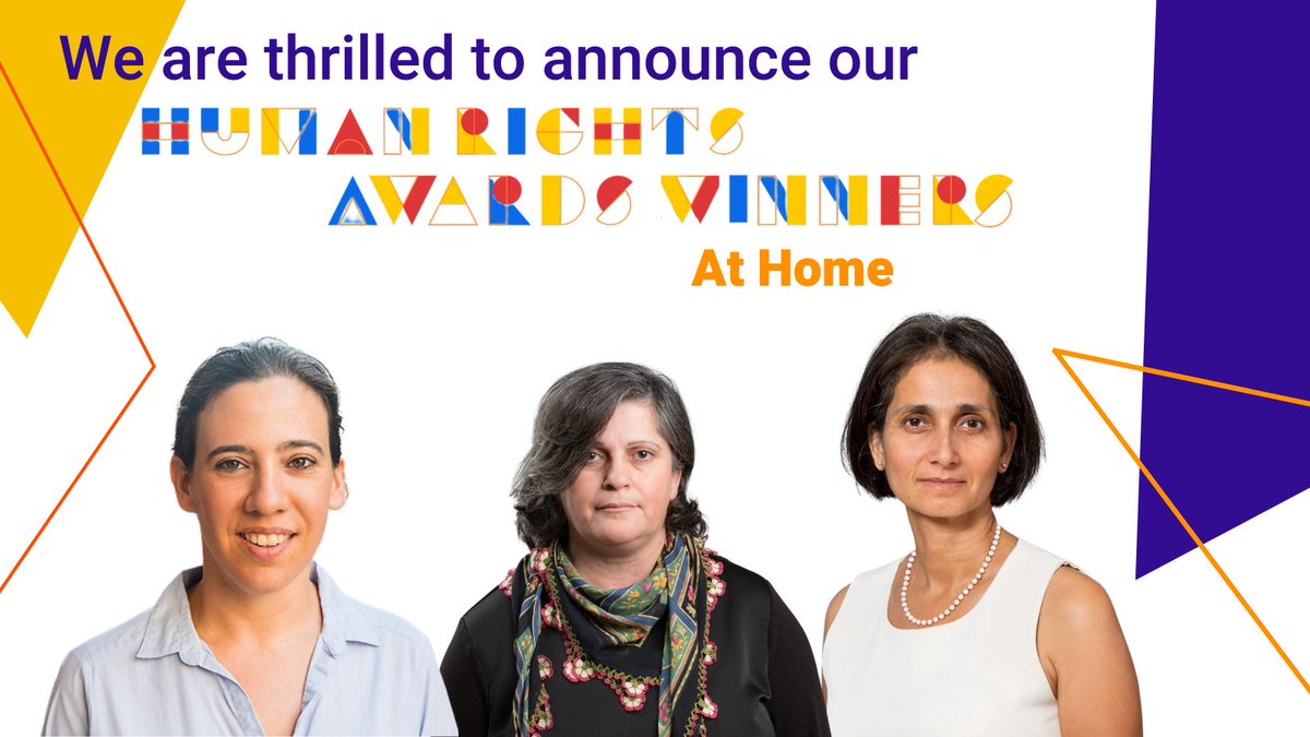 newisraelfunduk's tweet photo. This year we decided that our winners at our HRAD will be grantees who have shown remarkable leadership in the time of the crisis.

We are thrilled to announce our Winners for 2020: @acrionline and a joint award for Israel Women’s Network and @WavoOrg 

https://t.co/NnThIINqid https://t.co/8eRMF8503u