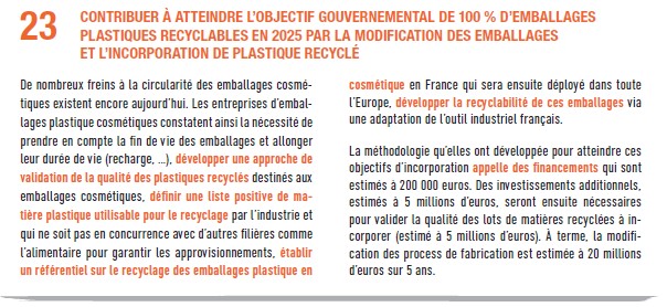 Elipsoemballage's tweet photo. « Contribuer à atteindre l’objectif gouvernemental de 100% d’emballages plastiques recyclés en 2025 par la modification des emballages et l’incorporation de plastique recyclé » #LesEtatsGeneraux de la filière avec @CosmeticValley @FEBEA_FR @aptar @AlbeaOfficial #filière🇫🇷 https://t.co/O3UTp5WfTp