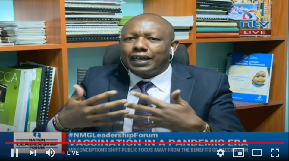 NationMediaGrp's tweet photo. Sammy Ndung'u - Vaccines saves lives and hence why they are that important.

@sanofipasteur @KEMRI_Kenya @uonbi 

#NMGLeadershipForum https://t.co/GdrsPdY9Ug