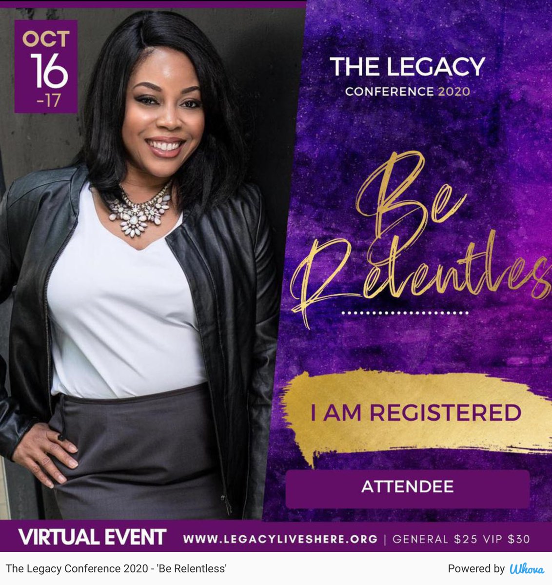 CreativProtocol's tweet image. Gearing up for more training.  #BeRelentless,LegacyLivesHere,TheLegacyConference2020 via Whova event app whova.com/whova-event-ap…