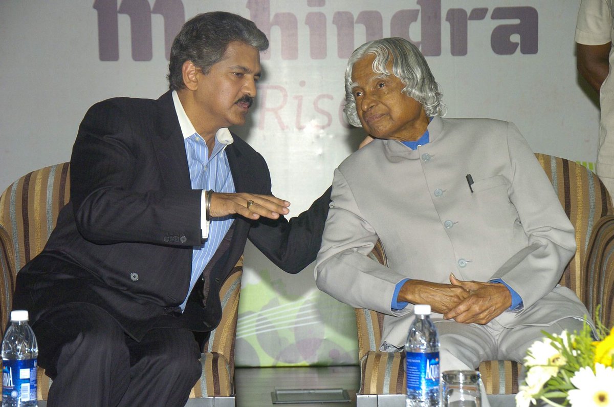 It’s that time of year again when we remember this great son of India. #AbdulKalamBirthAnniversary At ⁦<a href="/MahindraRise/">Mahindra Group</a>⁩ we fondly remember his inauguration of Mahindra Research Valley &amp; we re-dedicate ourselves to his spirit of innovation in pursuit of a better life for all..