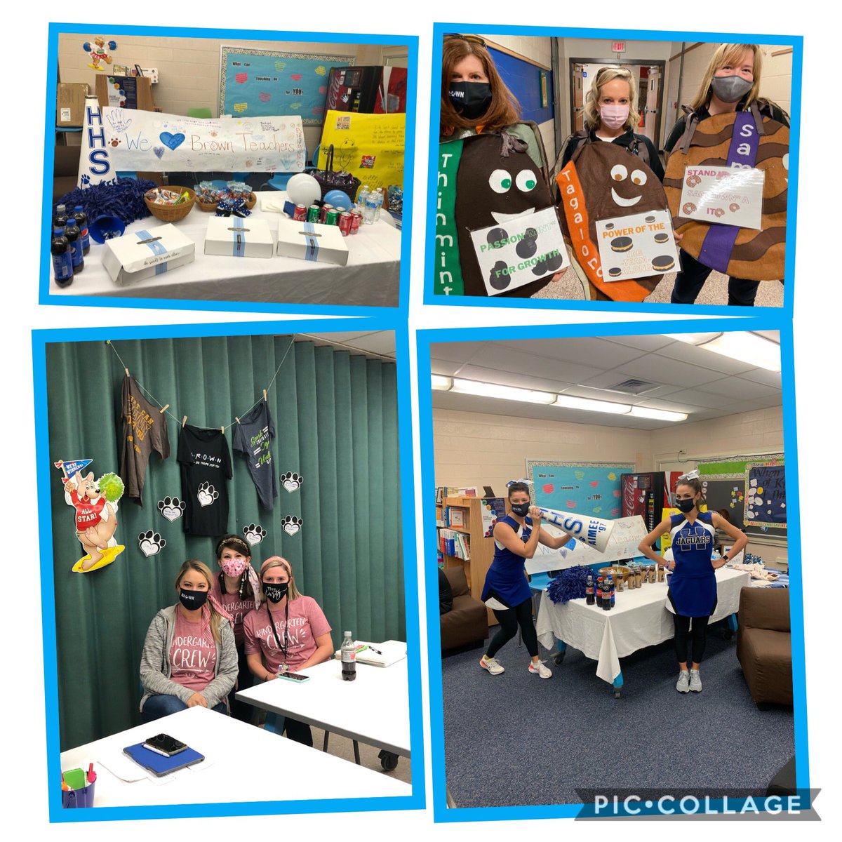 We CHEERfully celebrated the Power of our TEAM today <a href="/BRN_Elementary/">Brown Elementary</a>! Prizes for VBOs! #JoyfulLeaders