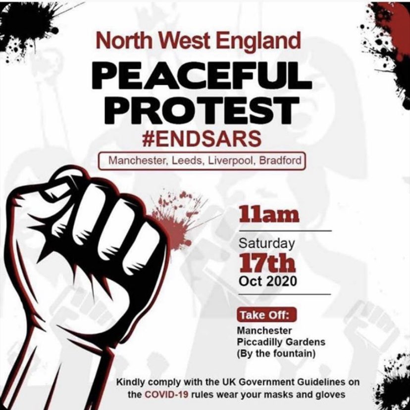 We move!!! #EndSARS #EndPoliceBrutalityNigeria #EndSWAT #EndNASS <a href="/OgbeniDipo/">Dr Dípò Awójídé</a> @DrOlufunmilayo <a href="/LBU_acs/">Leeds Beckett ACS</a>