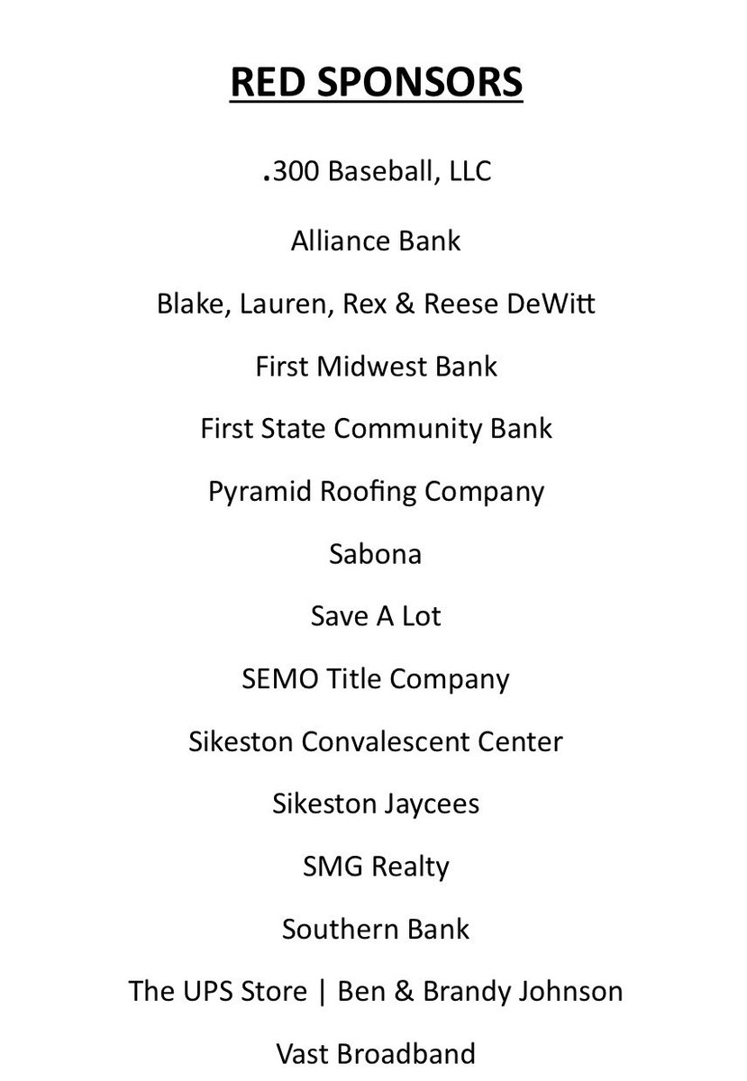 SPSFoundation's tweet photo. We would like say a big THANK YOU to our RED and BLACK Sponsors of the 2020 Stay at HOMEcoming Tailgate!  The SPS Foundation is so fortunate to have the support of these businesses and individuals in our community!! Our community is committed to our students and our teachers!!! https://t.co/WaTQuvY7gJ
