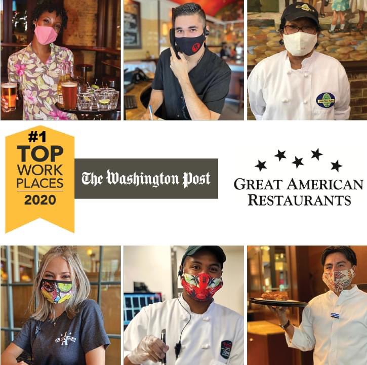 Thank you to our GARStars for all that you do to make Great American Restaurants a #1 place to work! 🌟We are ecstatic to share that Great American Restaurants has been named <a href="/washingtonpost/">The Washington Post</a> #1 Top Workplace.
