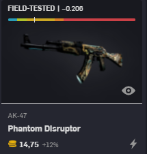 KingMetroN's tweet photo. Ak Phantom Disruptor or 10$ ETH Stream Giveaway
(winner chooses)

✅ rt+like
✅ be active on stream

https://t.co/XF13K16iC6 https://t.co/ORCyeMTZ0M