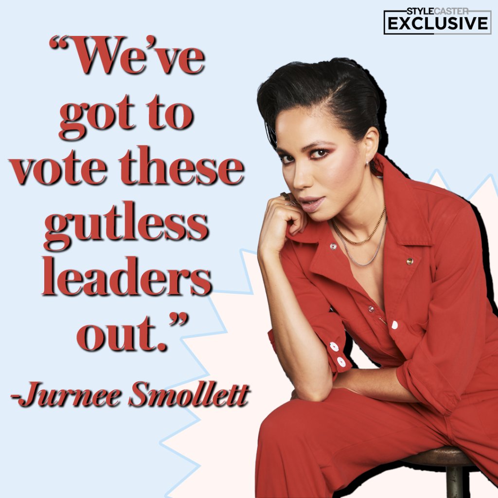 StyleCaster's tweet photo. .@jurneesmollett has been an activist pretty much since she started walking, and in this election year, she's full steam ahead. Click the link to read her full, inspiring interview as part of #TheActivismIssue https://t.co/JWWq4veGMF #LovecraftCountry https://t.co/Ob4EMwvxuZ