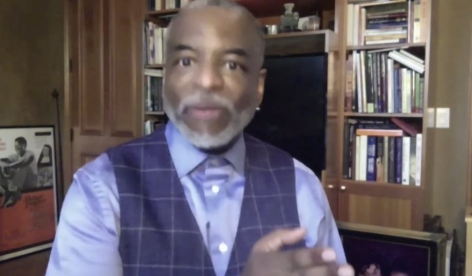 Devem's tweet image. &quot;Education levels the playing field!&quot; @levarburton #CanvasCon2020