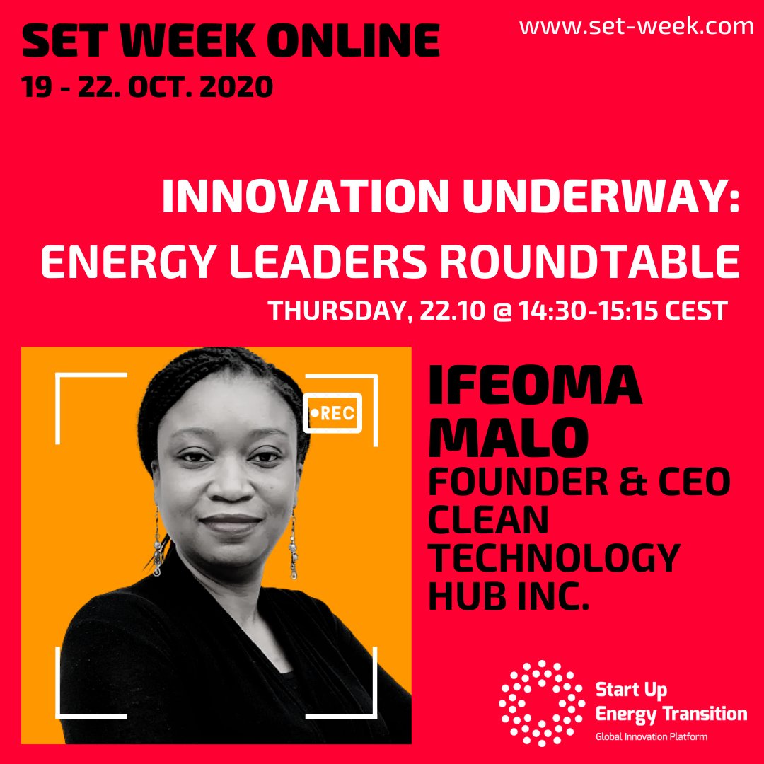StartUpGET's tweet photo. Join critical discussion of the challenges and opportunities on the path to a carbon-neutral future with the top energy leaders! Tune in on 22.10 @ 14:30 CEST and get your FREE ticket to #SETWeek2020👉 https://t.co/YUUrLoDVzc 🎟️
@childp_child https://t.co/EoBBHJD4wR