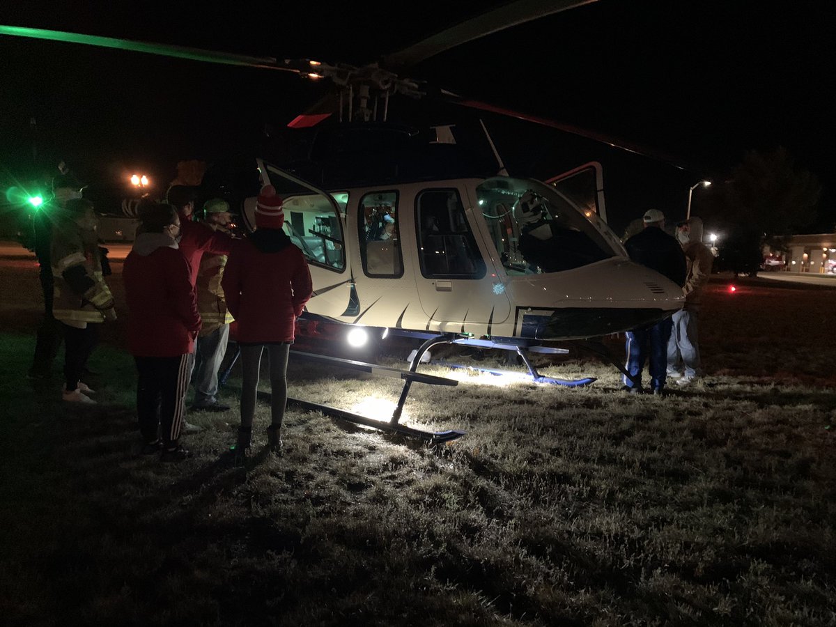 Thankful to <a href="/VFEMSD/">Vermillion Fire EMS</a> for letting us join in your learning experience with the regional medical helicopter. The crew was so enthusiastic to share their experiences and knowledge. Incredible to see how much can be done in such a small space. #alwayslearning